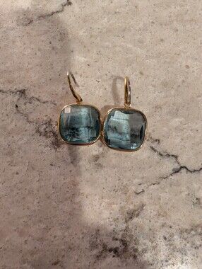 Blue Stone Earrings